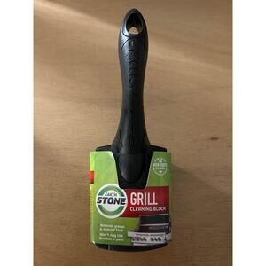 New Earth Stone Grill Non-Toxic Cleaning Block Stick Removes Grease Charred Food